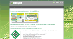 Desktop Screenshot of conson.com